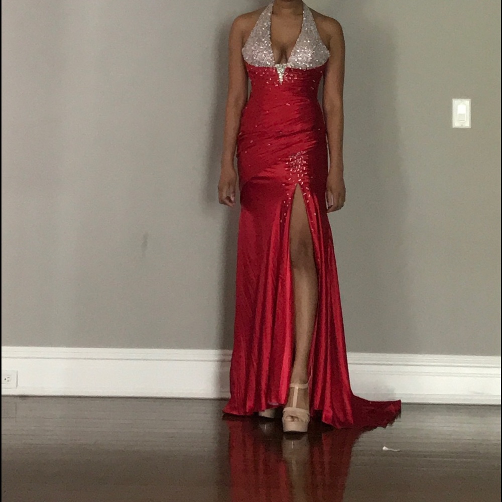 Red Mori Lee Gown